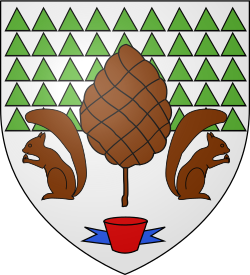 Blason ville fr Morcenx (Landes)